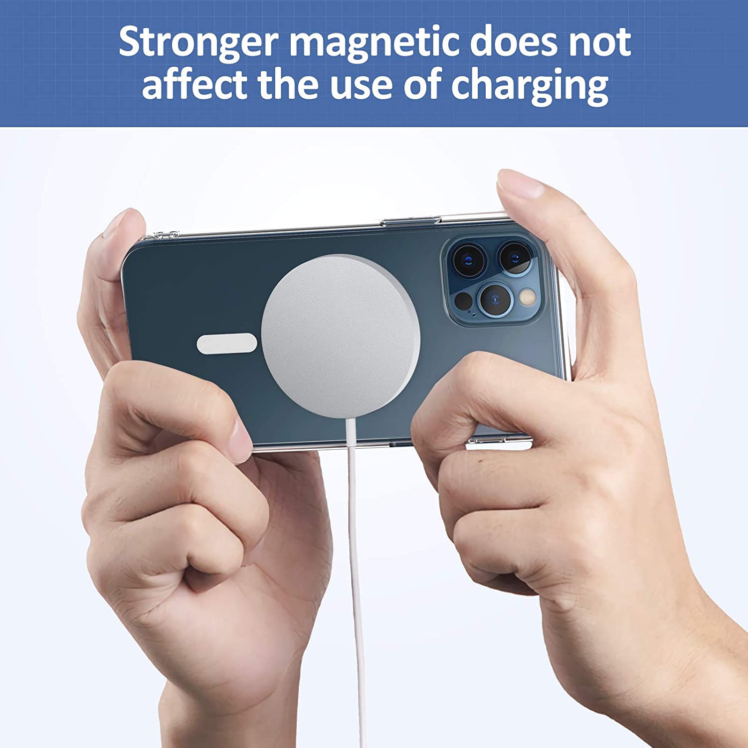 Étui magnétique MagSafe pour iPhone 12 Pro Étui magnétique MagSafe pour iPhone 12 Pro